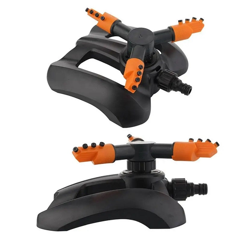 Garden Lawn Rotating Sprinkler Orange