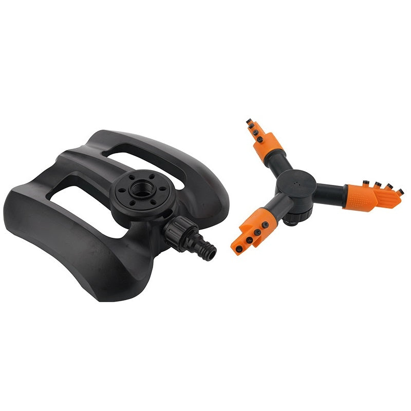 Garden Lawn Rotating Sprinkler Orange