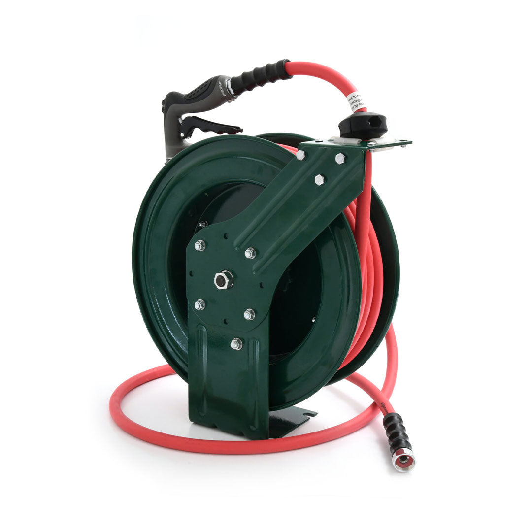 Water Hose Reel with Spray Gun