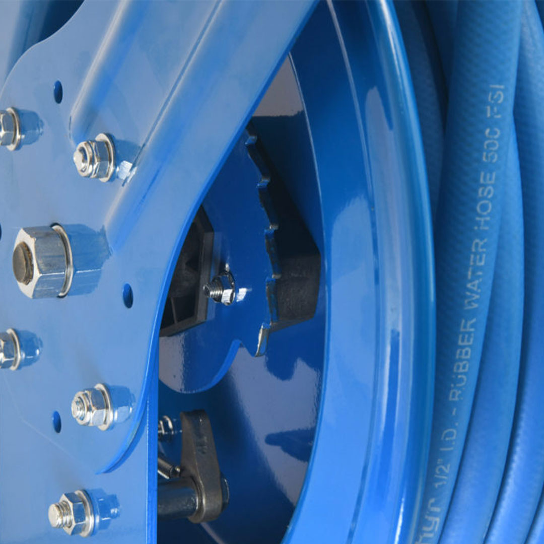 Dual-Arm Auto-Retractable Water Hose Reel