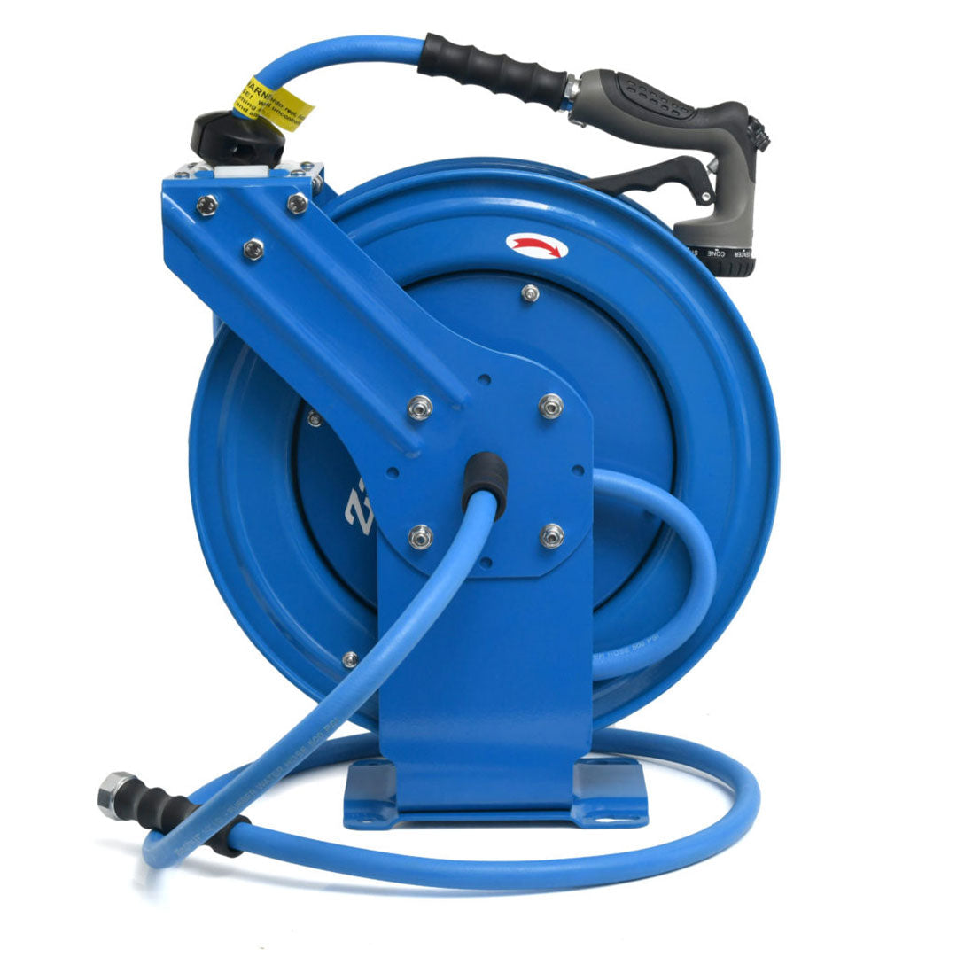 Dual-Arm Auto-Retractable Water Hose Reel