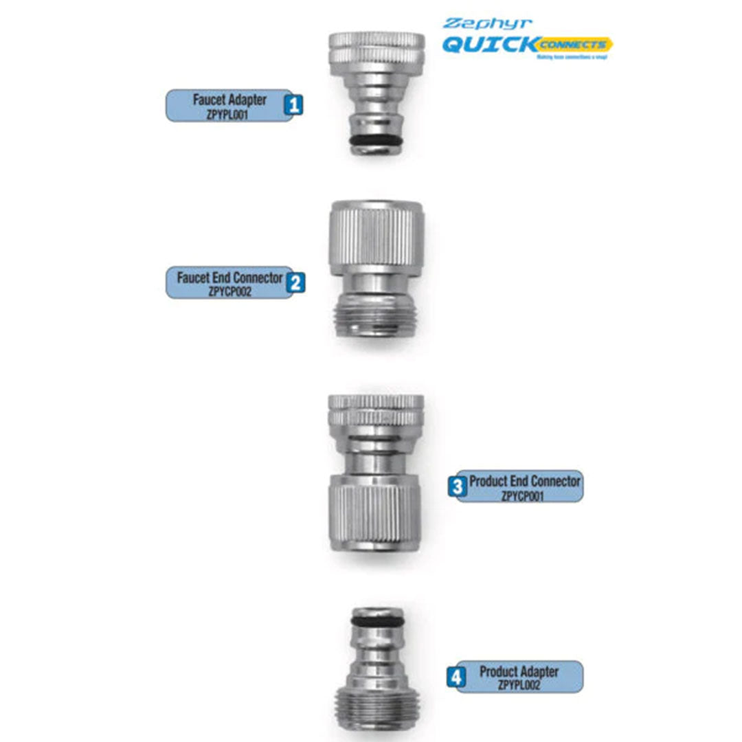 Quick Connects 4 Piece Kit