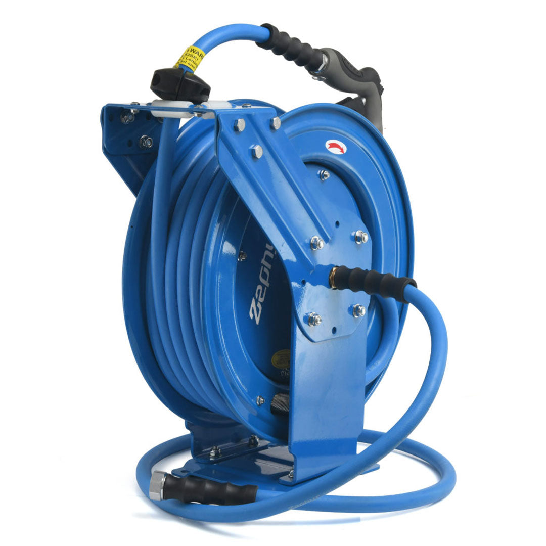Dual-Arm Auto-Retractable Water Hose Reel