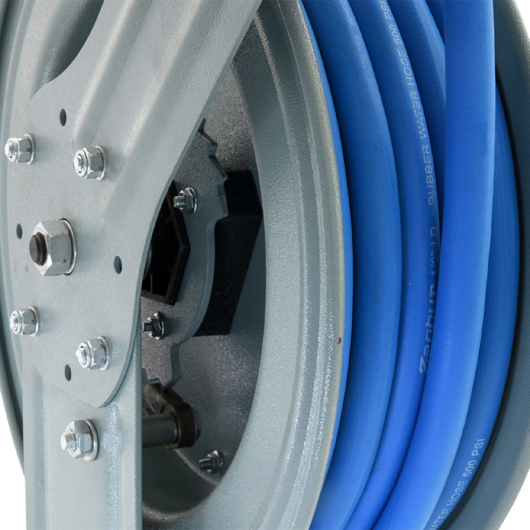 Water Hose Reel with Spray Gun