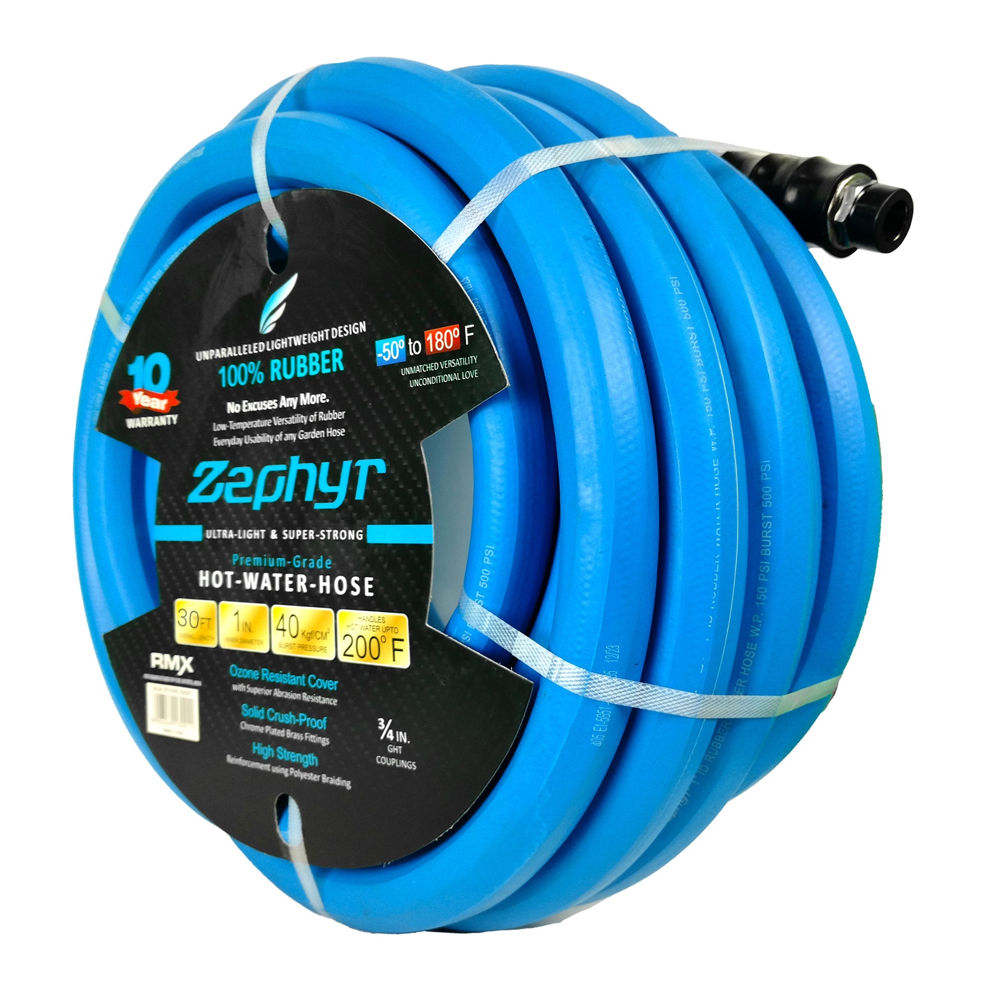 Zephyr Rubber Water Hose 1" inch