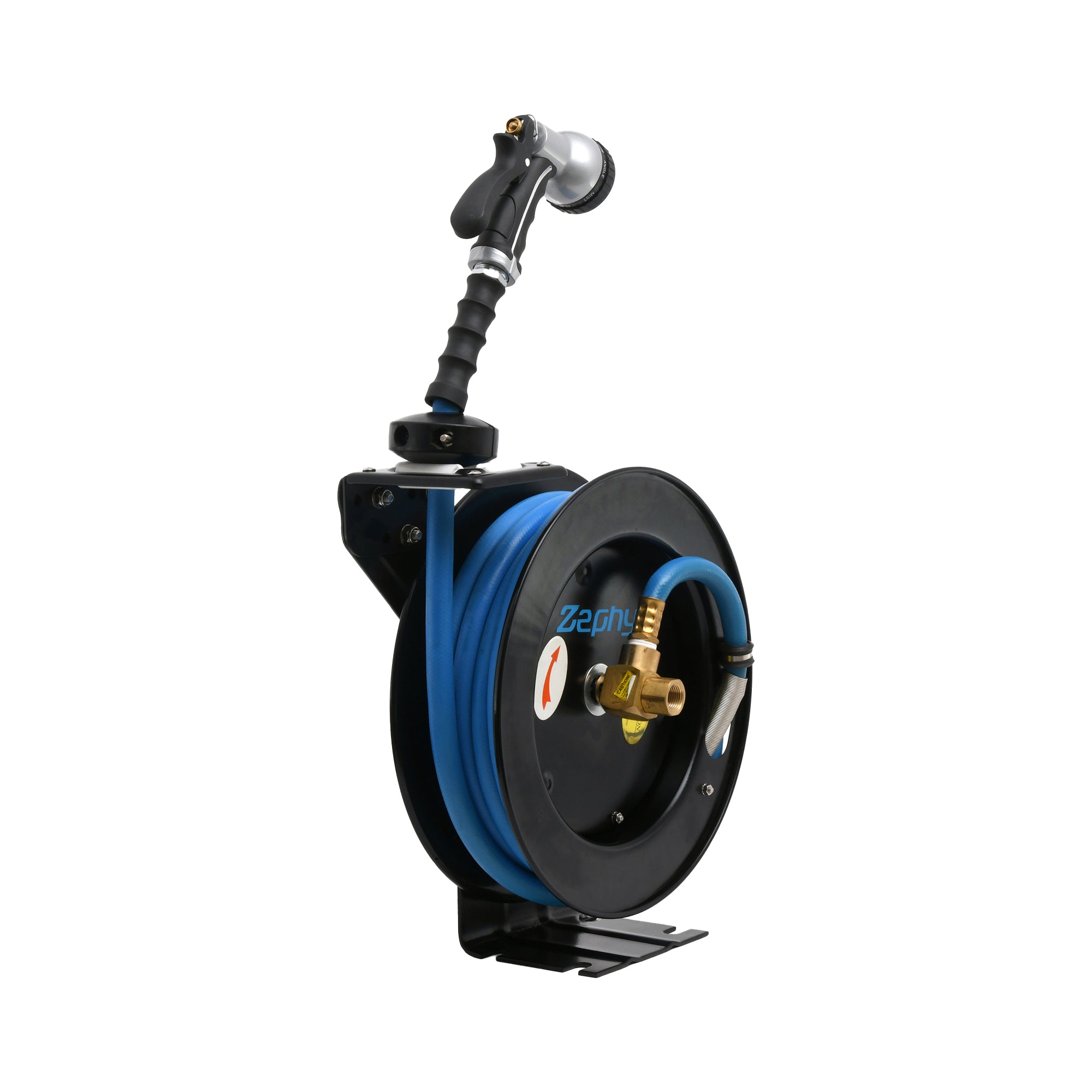 Dual Arm Heavy Duty Hose Reel Black