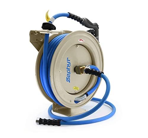 Water Hose Reel with Spray Gun